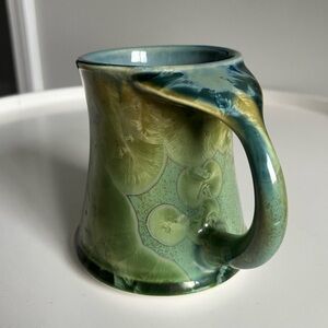 Edgecomb Pottery Maine Signature 98 Whale Tail Mug Vintage